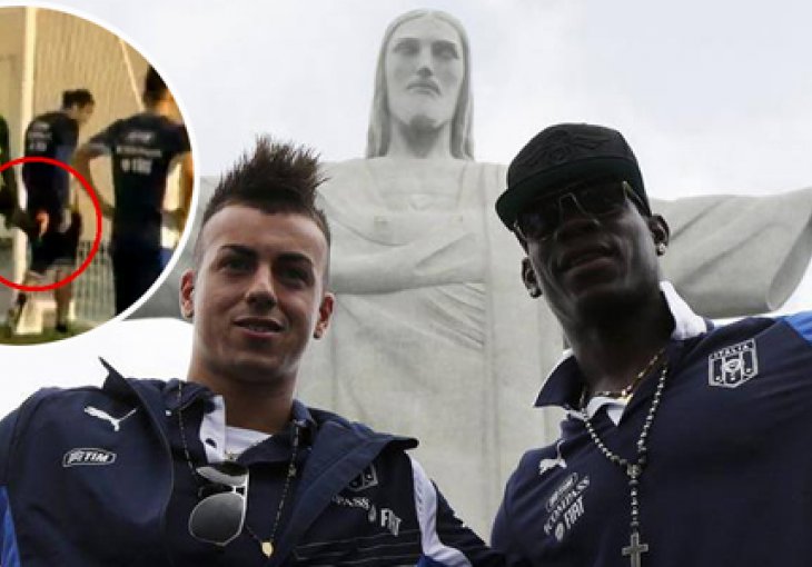 Mario Balotelli mrcvari saigrače i tuče lutke