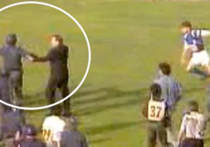 Kuže je 1990. godine na Maksimiru branio Bobana od policije
