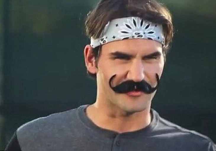 Roger Federer s brkovima igra još bolje 