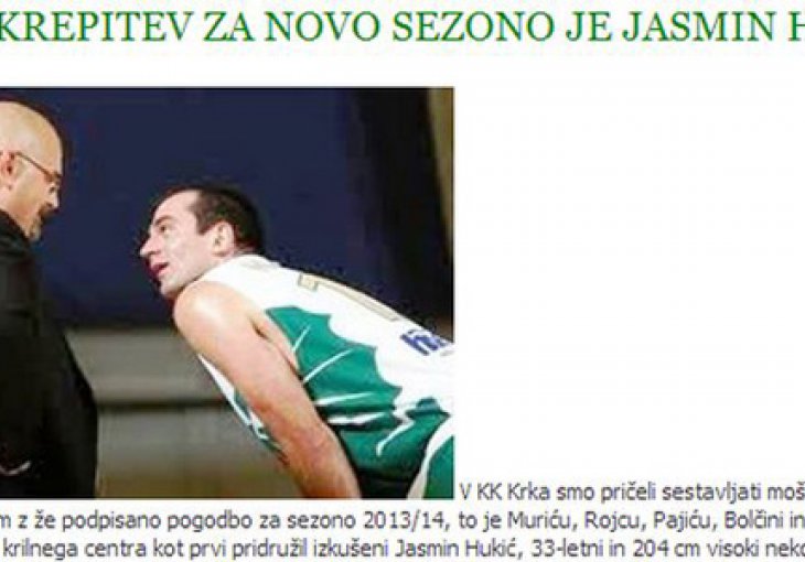 Jasmin Hukić napustio Iran i potpisao za Krku