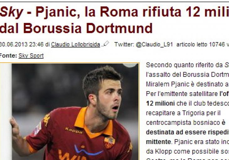 Roma dobila ponudu za Pjanića ali...