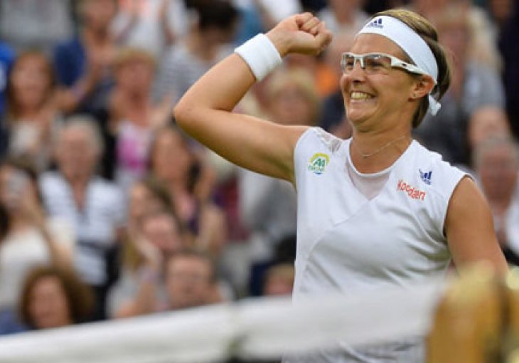 Smiješno je što sam u polufinalu Wimbledona