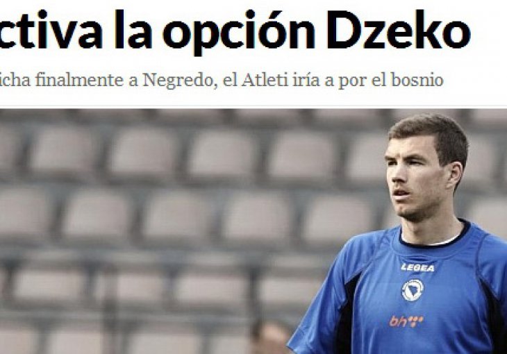 Marca tvrdi: Simeone je zatražio da se na Calderon dovede Edin Džeko
