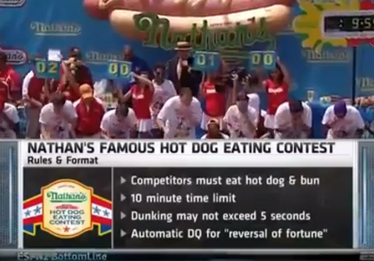 Upoznajte šampiona: On pojede skoro 7 hot-dogova za minutu!