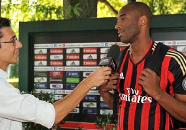 Kobe Bryant na treningu svog omiljenog fudbalskog kluba