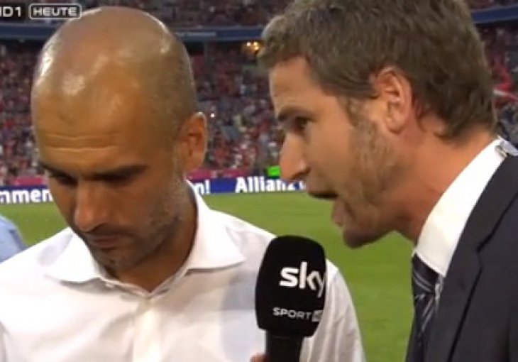 Guardiola se razbjesnio pred kamerama i napustio intervju