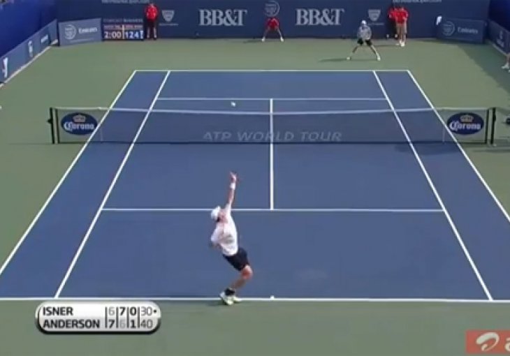 Isner i Anderson tri sata se 