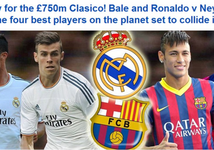 Hoćemo li uskoro gledati utakmicu od 865 miliona eura?