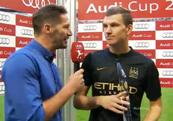 Pa naravno! Džeko igrač utakmice!