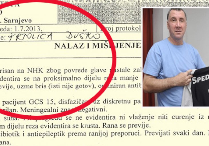 Golman koji je branio s metkom u glavi: Brinuo me rezultat, a ne krv