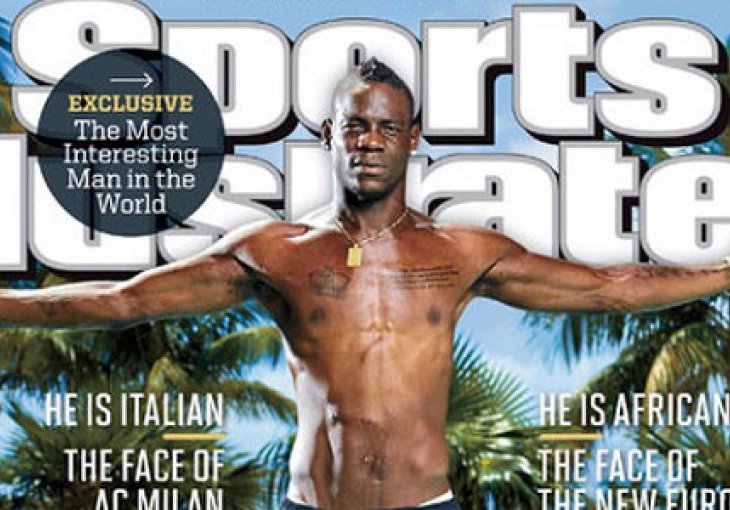 Balotelli prvi neamerički nogometaš na naslovnici Sports Illustrateda