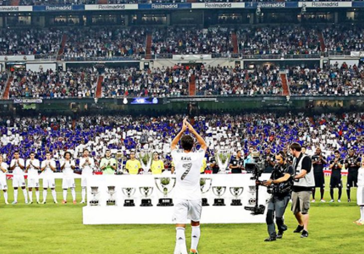 Susret pun emocija na Santiago Bernabeu: Otišao je Raul!