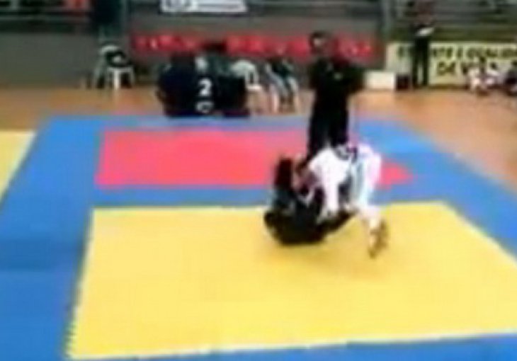 Stravične scene sa jiu-jitsu borbe u Brazilu