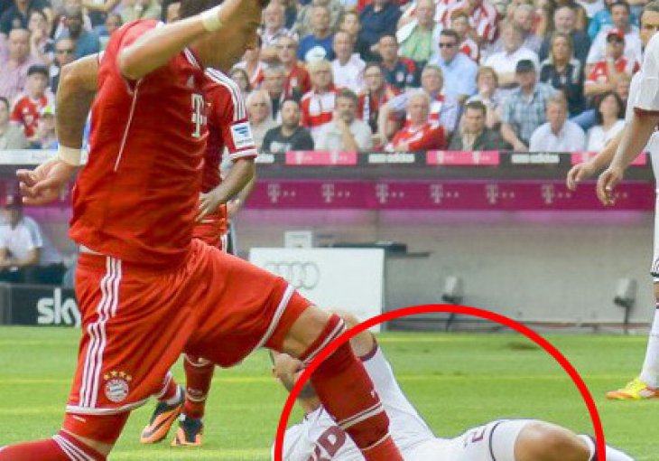 Mandžukić namjerno unakazio koljeno fudbaleru Nurnberga?!