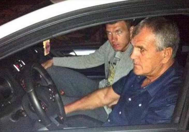 Džeko stigao u Hercegovinu u pratnji oca Midhata