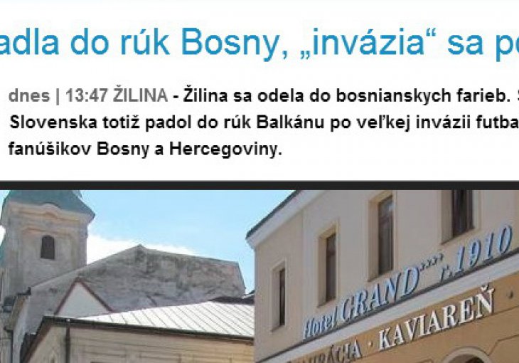 Slovaci u čudu: Ne, ovo nije Sarajevo! Dobro došli u Žilinu!