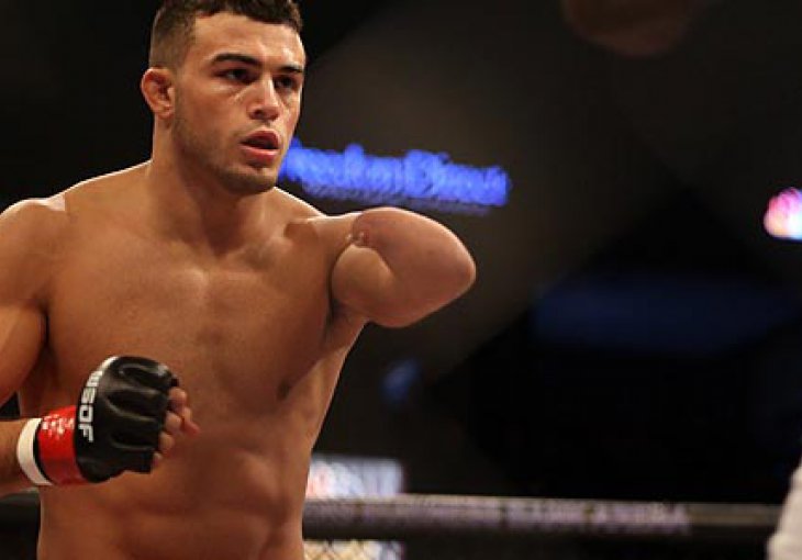 Jednoruki borac Nick Newell poručio: Bit ću šampion!