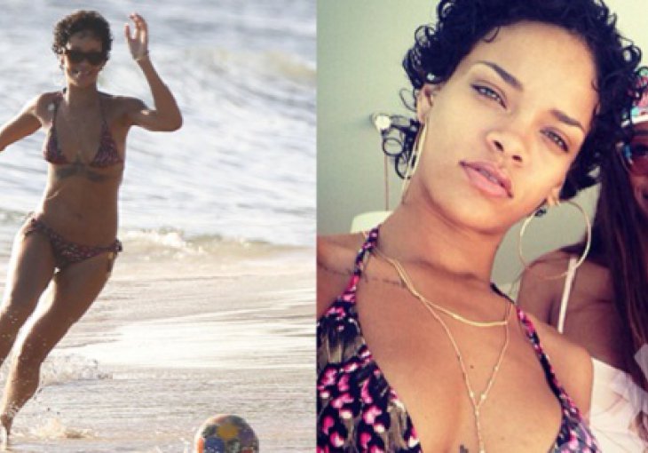 Pogledajte Rihannu u akciji: Zaigrala nogomet na plaži