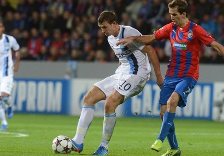Džeko je u Plzenu dao svoj 38. gol za Manchester City