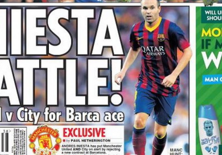 Počinje li veliki rat dva Manchestera oko zvijezde Barcelone?
