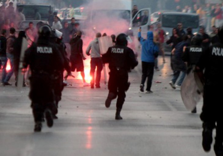 Policija traga za navijačima Borca po Travniku poslije nove tuče