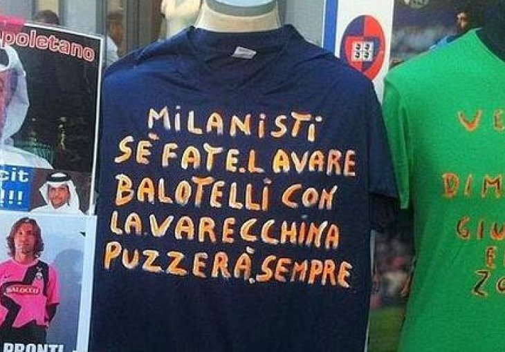 Rasizam: Ove su majice postale hit među navijačima Napolija
