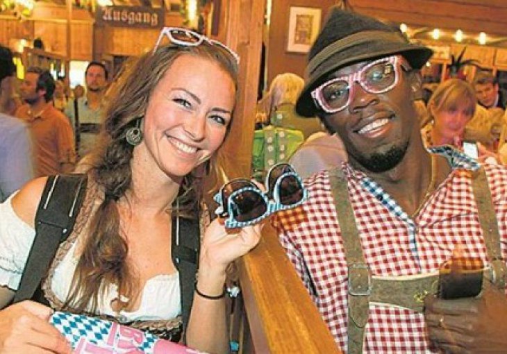 Usain Bolt na Oktobarfestu pleše, pjeva...