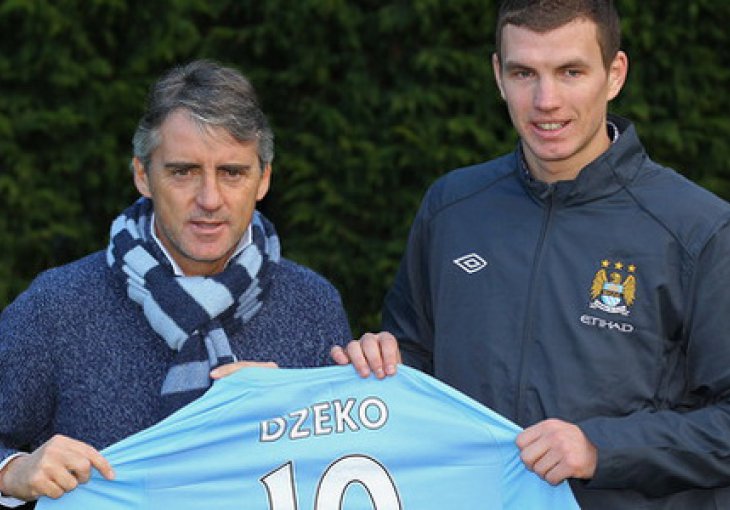 Prvo što je Mancini izustio nakon potpisa sa Galatom bilo je - Edin Džeko