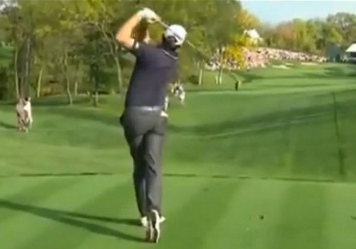 Golfer lopticom nokautirao čovjeka u publici!