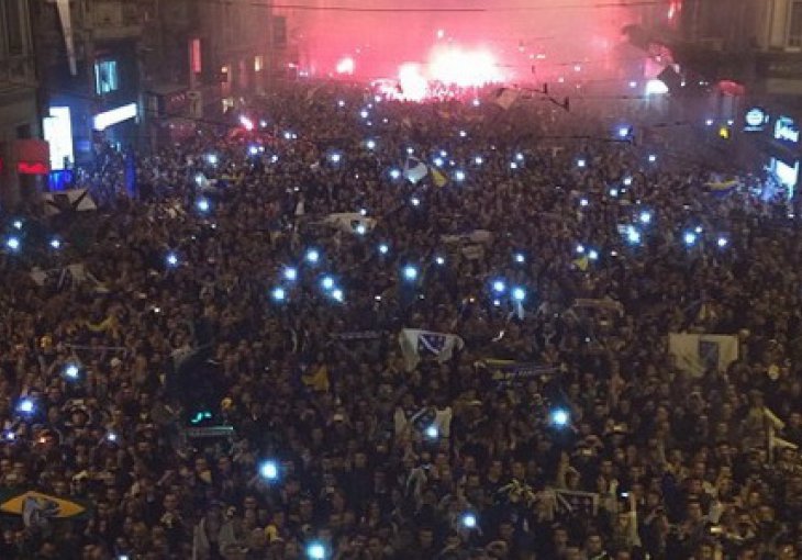 Ovako je Sarajevo izgledalo u utorak u očima Edina Džeke