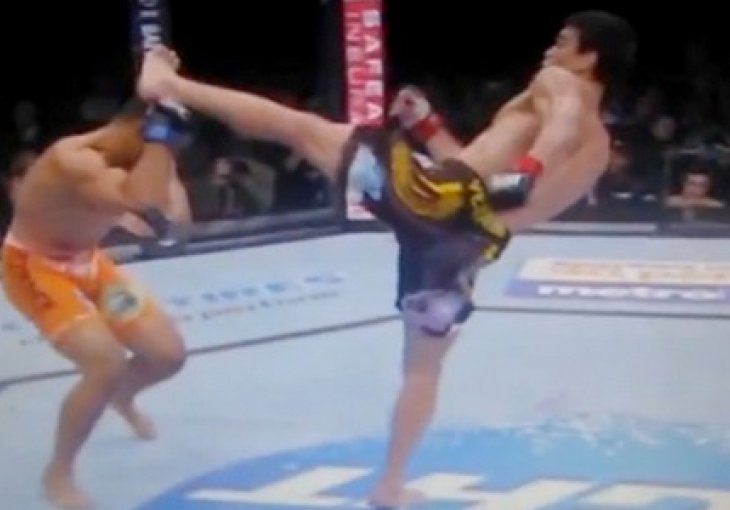 Pogledajte ovaj nokaut nogom na UFC Fight Nightu
