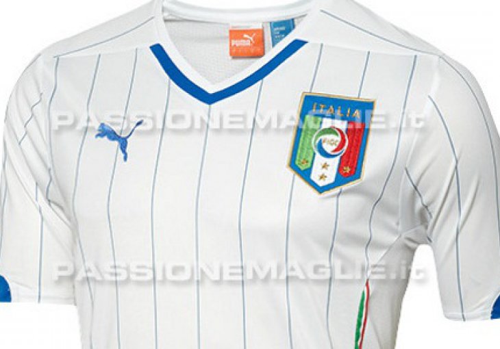 Je li ovo dres u kojem će Italija igrati u Brazilu?