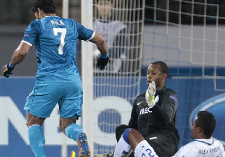 Hulk profulao penal za pobjedu Zenita nad Portom