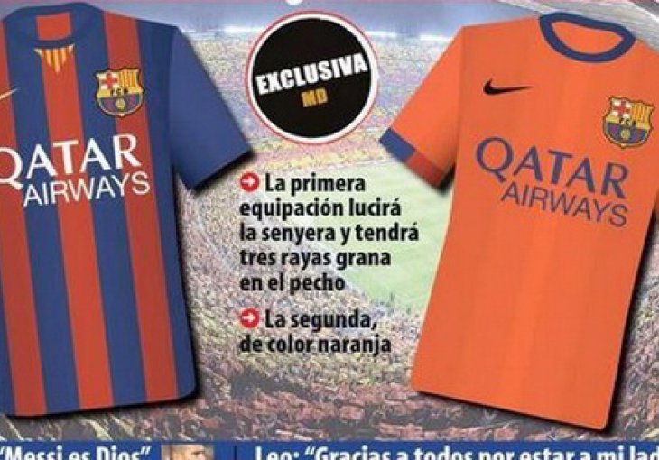 Ovako će izgledati dresovi Barcelone naredne sezone