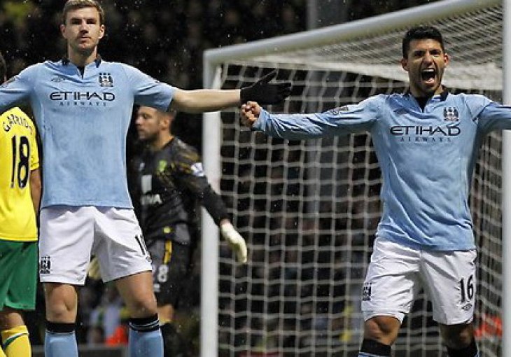 Aguero upozorio svoje saigrače na Edina Džeku