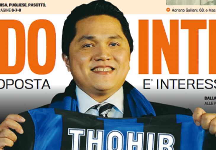 Thohir očekuje skori povratak Intera u evropski vrh