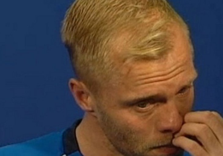 Gudjohnsen se oprostio od dresa Islanda i potom zaplakao
