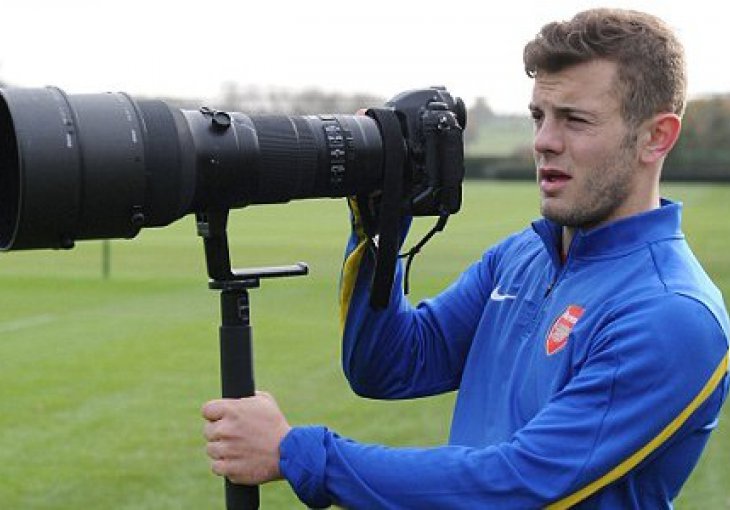 Pogledajte kako se Wilshere snašao u ulozi fotografa