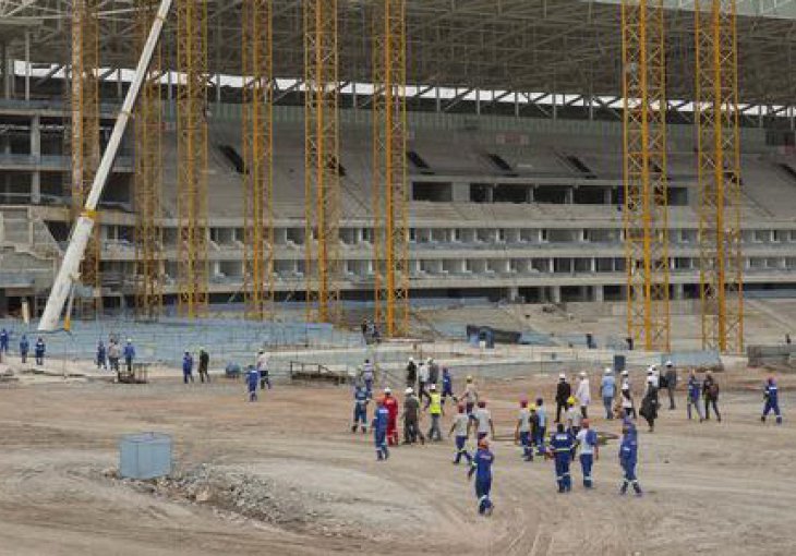 Kasni izgradnja tri stadiona u Brazilu
