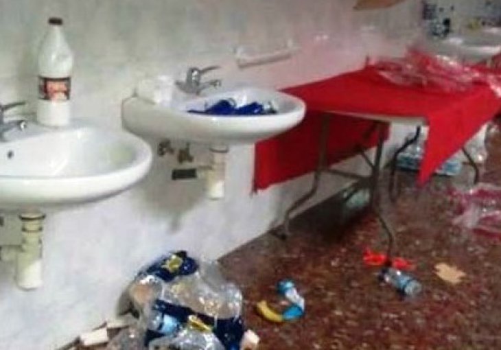 Igrači Real Madrida demolirali svlačionicu