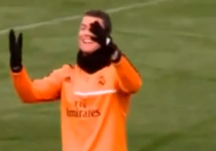 Cristiano Ronaldo osramotio Casemira na treningu Reala