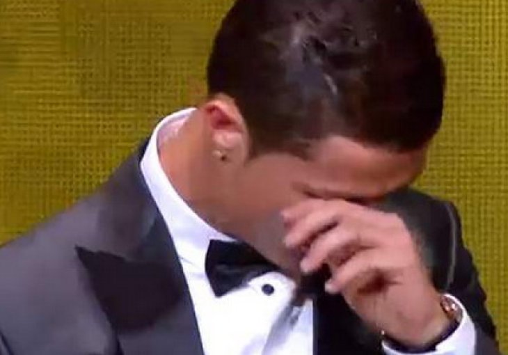 Nije izdržao: Cristiano Ronaldo se rasplakao