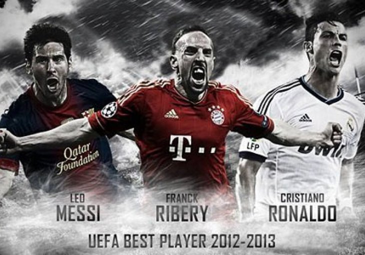 Messi, Ronaldo ili Ribery - odgovor ćemo dobiti večeras