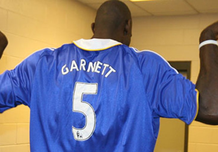 Kevin Garnett na Stamford Bridgeu