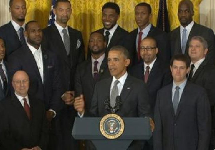 Barack Obama ugostio aktuelne NBA prvake