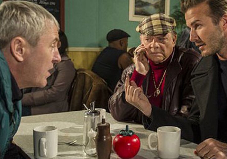 David Beckham u poslu sa Trotterima