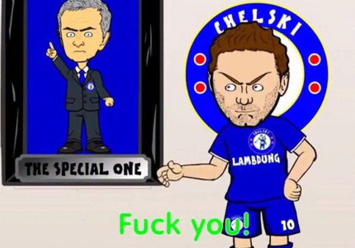 Pogledajte animirani sukob Mourinha i Mate