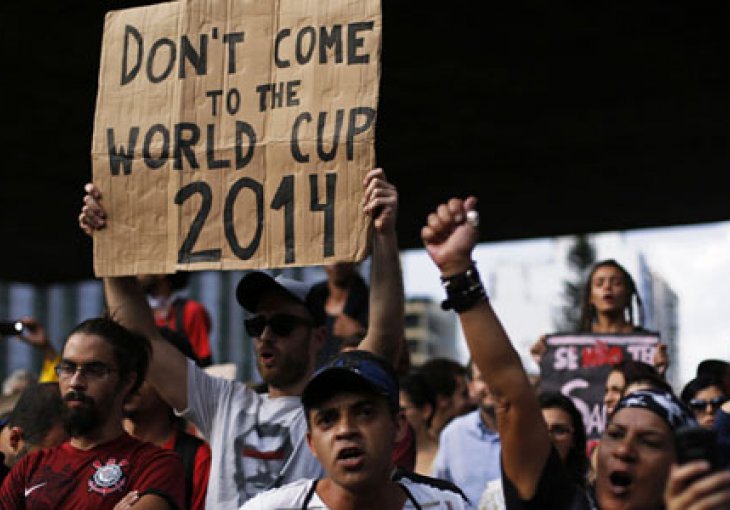FIFA osudila nasilje nad demonstrantima tokom protesta protiv SP-a
