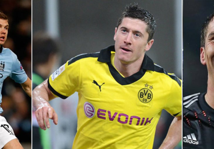Džeko među tri najbolja igrača istočne Evrope, Lewandowski prvi