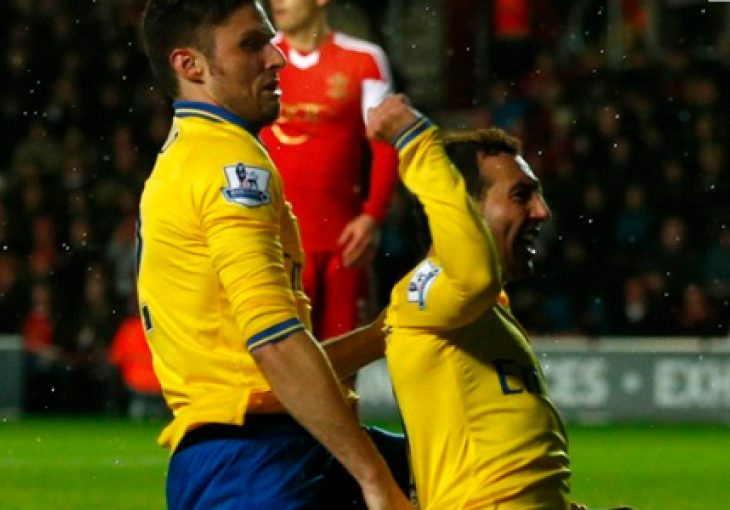 Pogledajte čudnu situaciju na proslavi drugog gola Arsenala